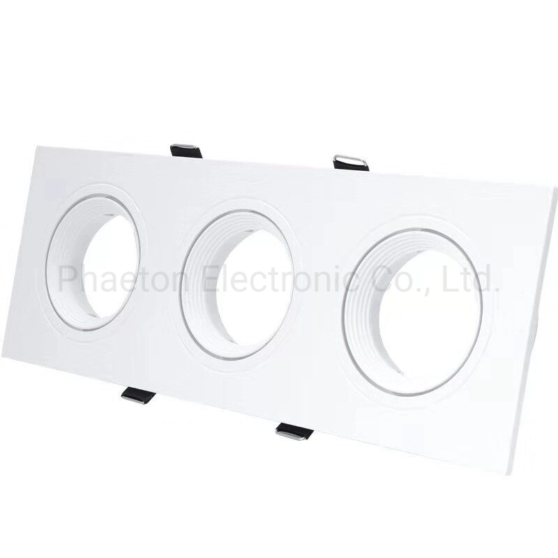 Gu5.3 LED 2 Head Spot Ceiling Light Downlight Fitting Square Fixture