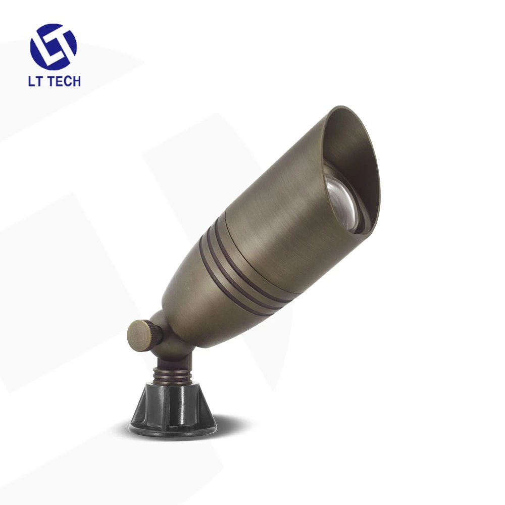 ETL Approved Solid Brass Antique Bronze Finish Integrated Spot Light Fixture with Wireless Adjustable Brightness Lt2505