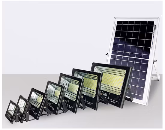 卸売価格省エネ IP65 防水屋外ランプ屋外ランプ 50 ワット 100 ワット 200 ワット 300 ワット太陽エネルギー投光器 LED 投光器