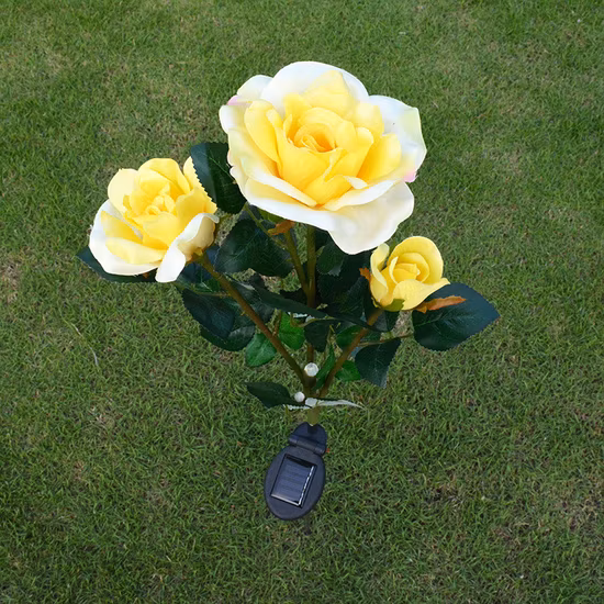 LED ボールタンポポフラワースティックライト太陽エネルギー充電式屋外ガーデンパティオパスポーチ中庭 Eg16592