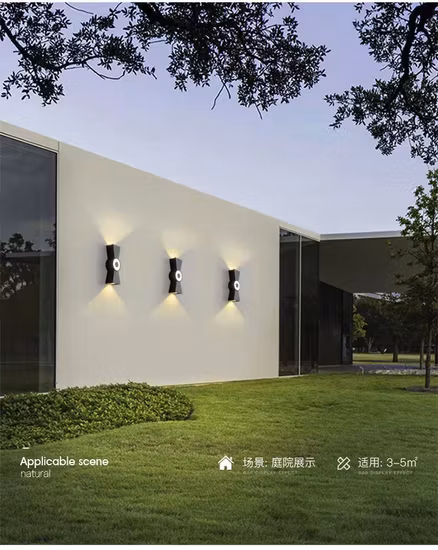 中庭の庭の階段用防水 LED ガーデン照明装飾ランプ