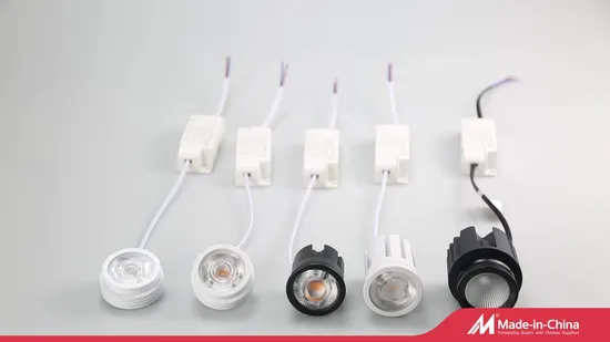 丸型ランプ本体、埋め込み式LEDモジュールスポットライトフレーム